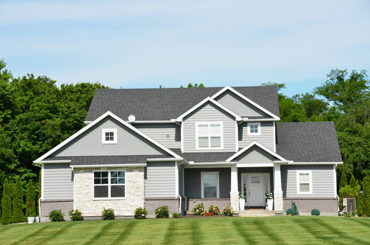 Grey Contemporary House
