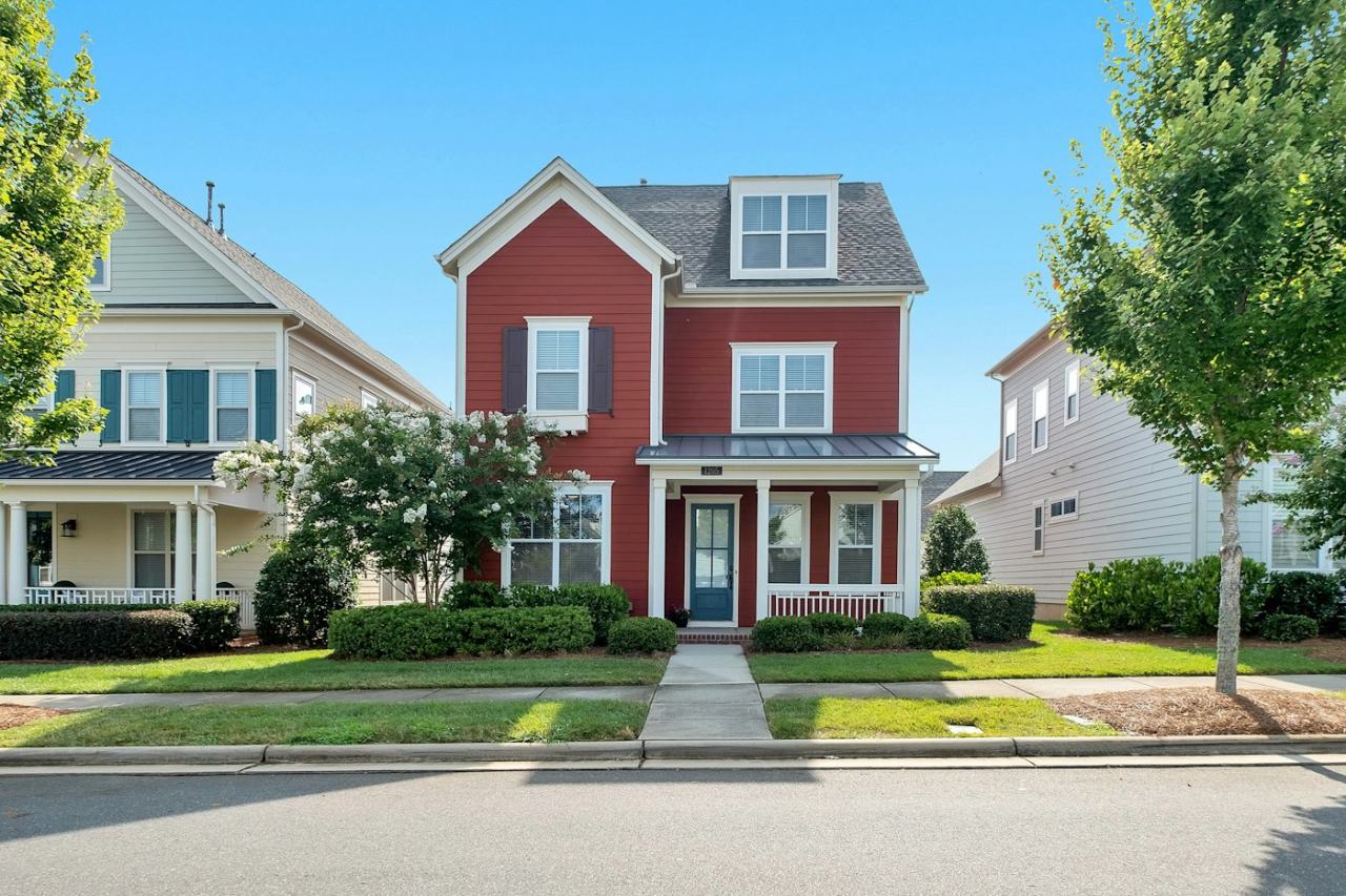 Red-Roof Family House